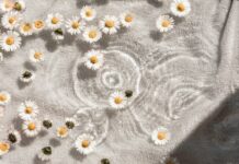 일상에서 실천하는 현대 웰니스, 건강한 삶을 위한 새로운 출발점 white and blue floral textile